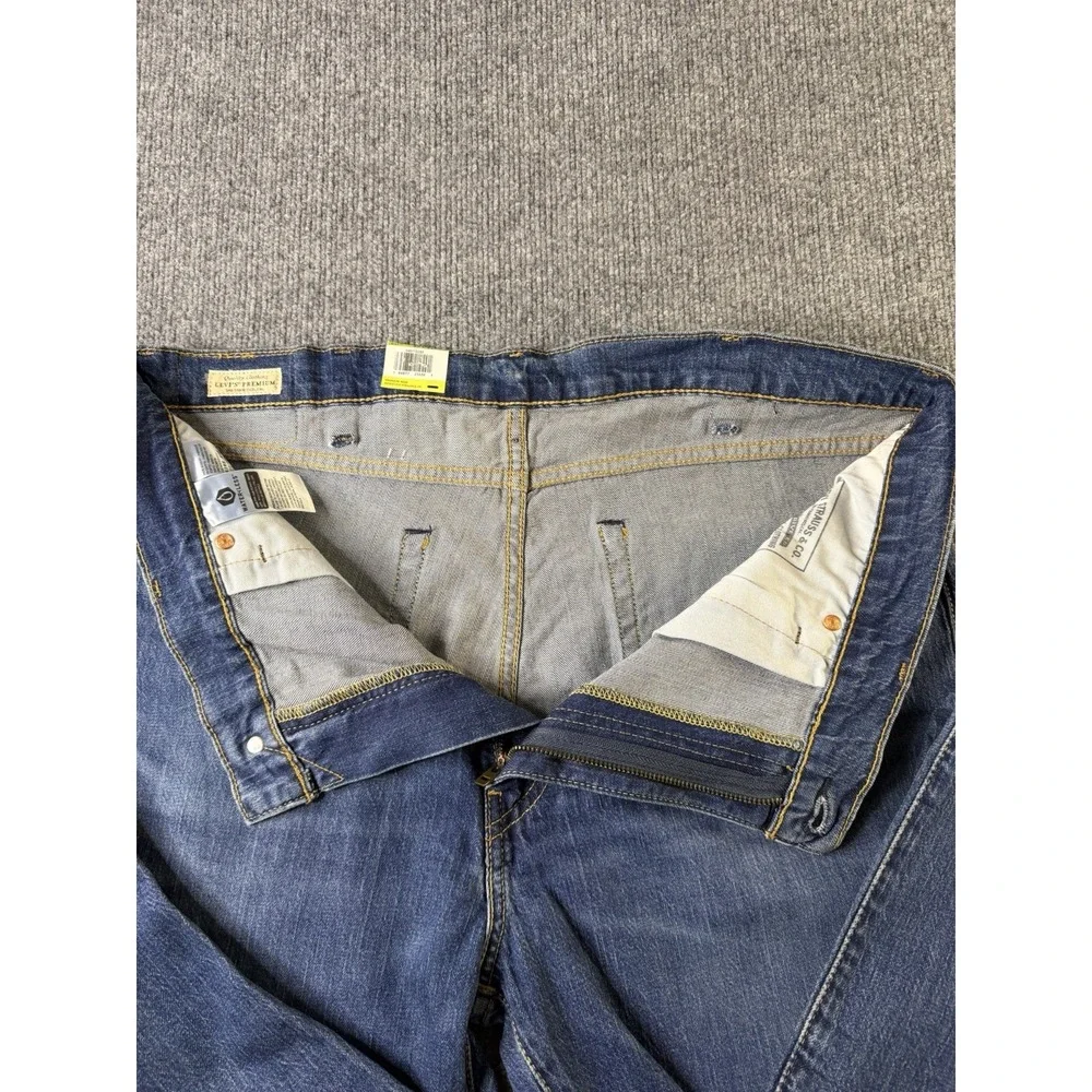Levi's 511 Slim Flex Jeans‎ Men's 40x32 Blue Stretch WaterLess NWT